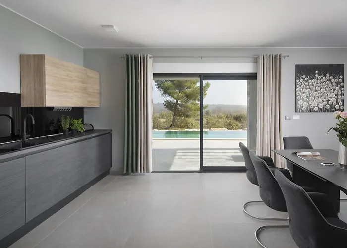 Infinity Near Pula For 8 Persons With 68 M2 Private Pool, Sauna & Kids Playground Villa Vodnjan
